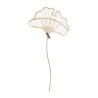 Decoratie Rustic Rattan Poppy Leaf, L