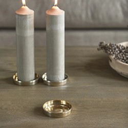 Kaarsenplateau RM Candle, Goud