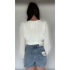 Witte blouse v-hals