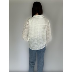 witte blouse