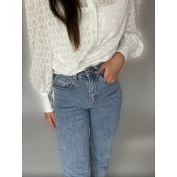 jeans met strass steentjes