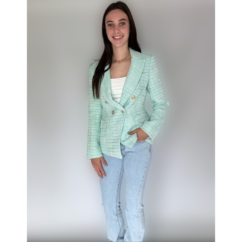 Blazer luxe groen