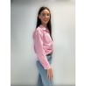 streepjes blouse roze