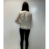 Witte blouse top