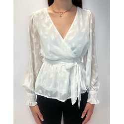 Witte blouse top