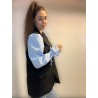 Blouse Blazer blauw