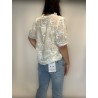 Witte blouse met print