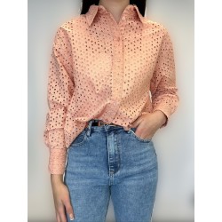 blouse peach