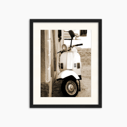 Retro scooter Any Image 30x40