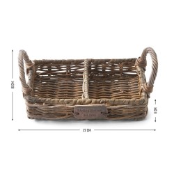 Zeepschaaltje Rustic Rattan