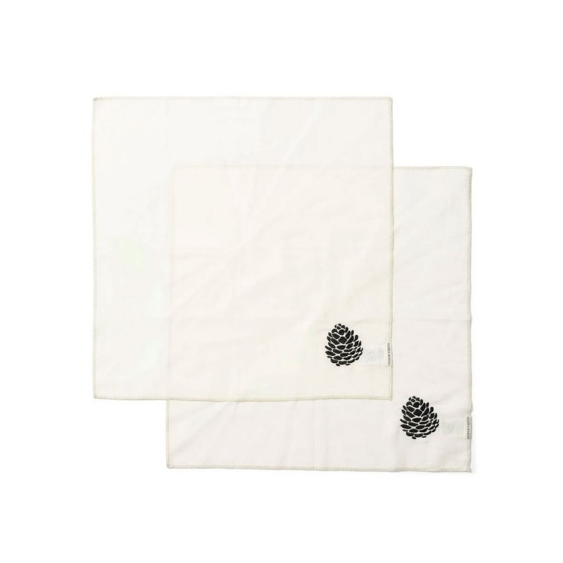 RM Dusty Pine Cone Napkin 2 pieces