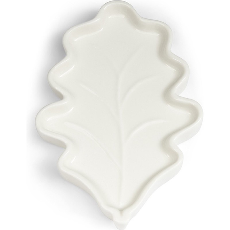 winter leaf mini plate