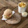 Amsterdam burger bar serving board