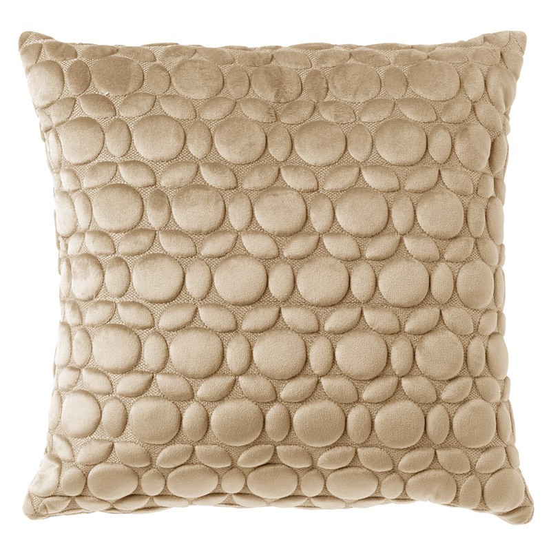 Kaisa Semolina beige - Sierkussen 45x45 cm