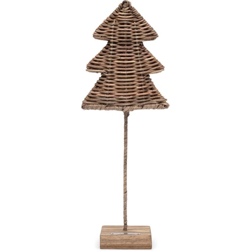 Rustic Rattan Pretty Christmas Tree M