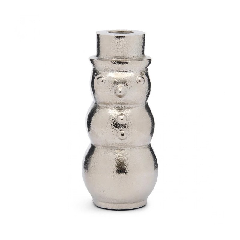 Kandelaar Snowman, Zilver