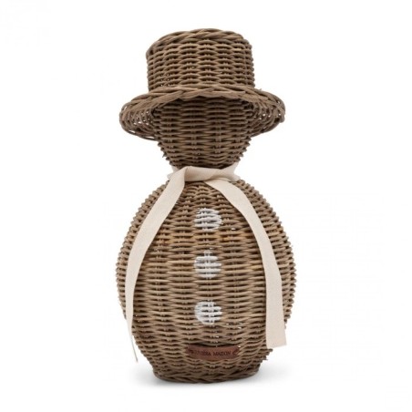 Rattan Decoratie Snowman L