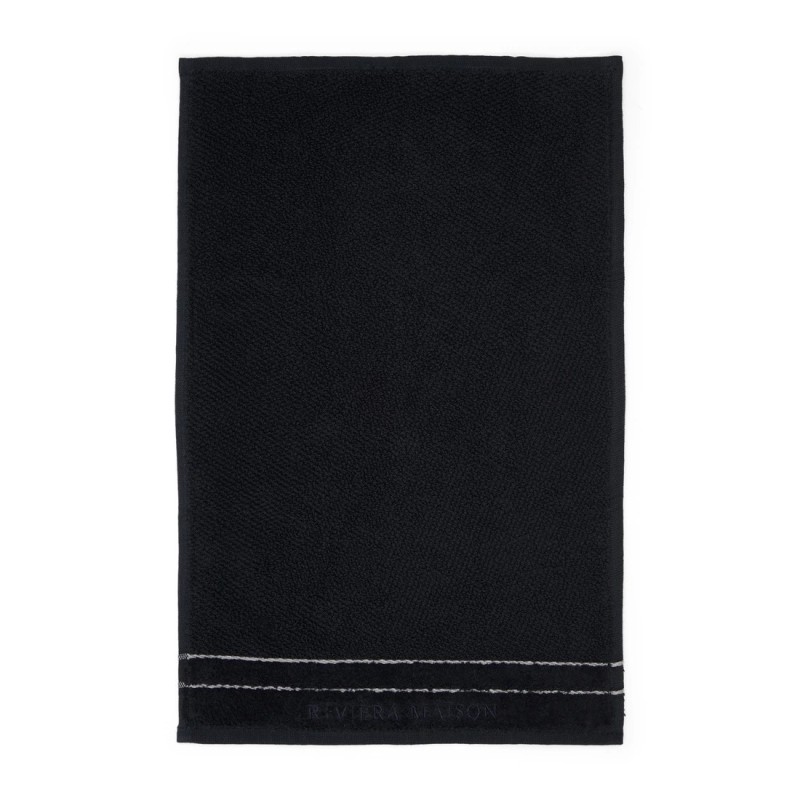 Handdoek RM Elegant, Zwart, 50x30